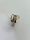 "Braid of Elegance" Ring Hand-Made in Italy