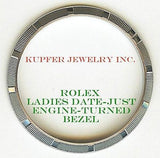 Rolex Ladies President, Date-Just, Date Bezel - Engine Turned - Kupfer Jewelry - 1