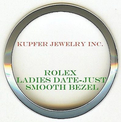Rolex Ladies President, Date-Just, Date Bezel - Smooth - Kupfer Jewelry - 1