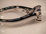 Ritani Ritani Engagement Ring Micro-Pave Set Platinum (Mounting ONLY Center diamond sold separately) - Kupfer Jewelry - 4