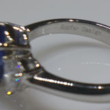 Kupfer Jewelry Kupfer Jewelry Design Natural Sapphire and Diamond White Gold Ring - Kupfer Jewelry - 2