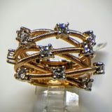 Kupfer Jewelry "COIL" with Diamonds Rose Gold Ring by Kupfer Design - Kupfer Jewelry - 2