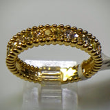 Kupfer Jewelry Yellow Gold Diamond "Beaded" Ring by Kupfer Design - Kupfer Jewelry - 2