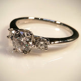 Ritani Platinum Engagement Ring by Ritani (Mounting Only) - Kupfer Jewelry - 2