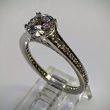 Ritani Engagement Ring in Platinum by Ritani (Mounting ONLY without Center) - Kupfer Jewelry - 6