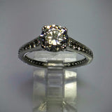 Ritani Engagement Ring in Platinum by Ritani (Mounting ONLY without Center) - Kupfer Jewelry - 4
