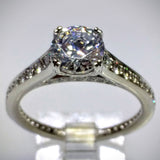 Ritani Engagement Ring in Platinum by Ritani (Mounting ONLY without Center) - Kupfer Jewelry - 3