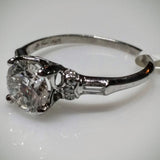 EmilyK. Engagement RIng with Diamonds in Platinum by EmilyK. - Kupfer Jewelry - 3