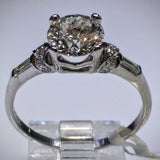 EmilyK. Engagement RIng with Diamonds in Platinum by EmilyK. - Kupfer Jewelry - 5
