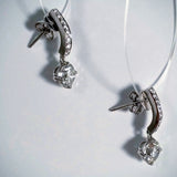 Kupfer Jewelry Diamond "Perfection" Earrings, Hand-Made - Kupfer Jewelry - 2